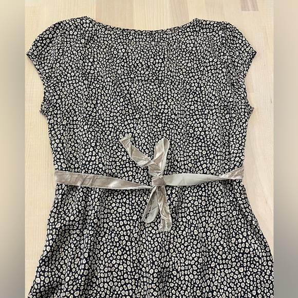 An Original PINK MEMORIES 100% Silk Dress Made In Italy Size 40 / US 8 - Picture 4 of 7